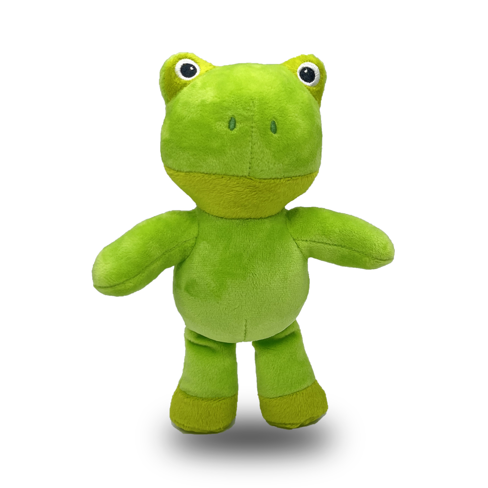Recycling-Sammlung Frosch Hundespielzeug