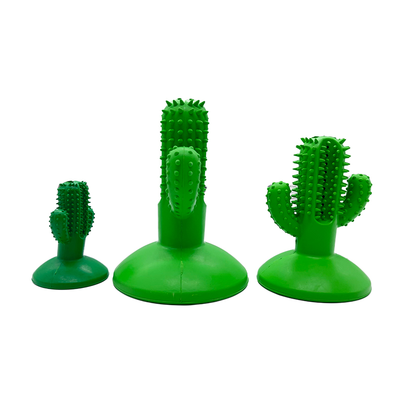 Gummikaktus-Hundespielzeug mit 40% Gummianteil