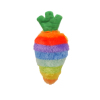 Rainbow Collection Carrot Dog Toy