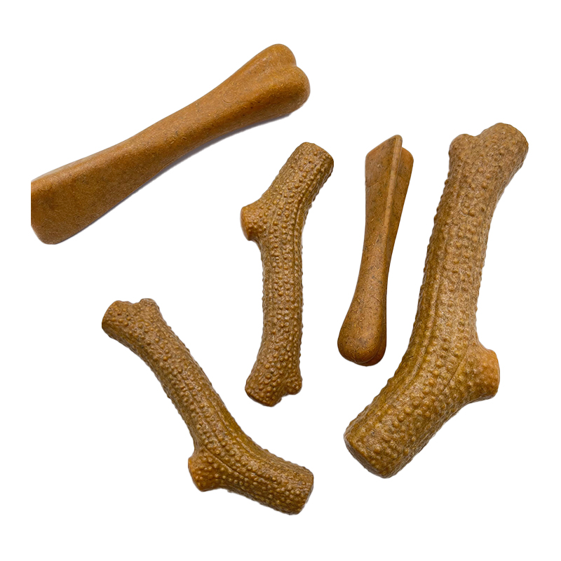 TPR Hundeknochen langlebiger Kauspielzeug-Stick