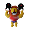 Circus Collection Lion holding the five-pointed star kettlebell contains the thorn ball Dog Toy