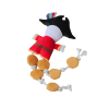 Pirate Collection Pirates With Long Legs And Red Clothes And Hats Dog Toy