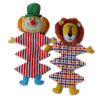 Circus Collection Stuffiness Lion with a rhomboid body Dog Toy