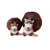 Pirate Collection Squirrel Combo Dog Toy