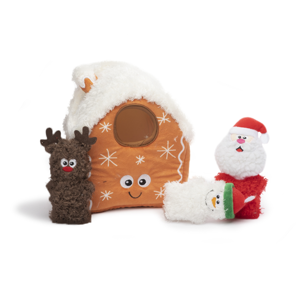 Weihnachtsserie Plüsch Haustier Hundespielzeug