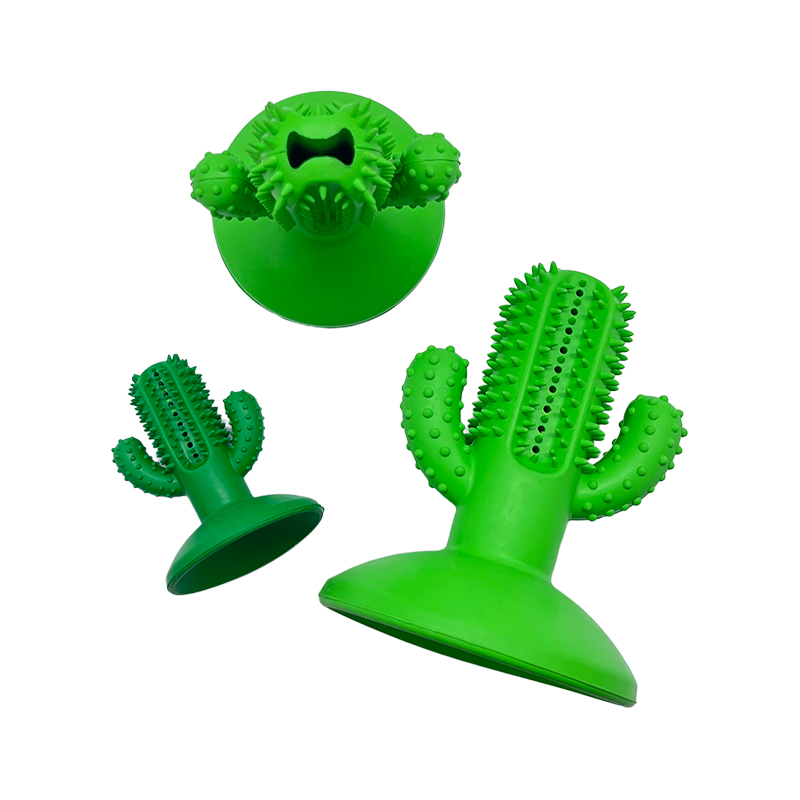 Gummikaktus-Hundespielzeug mit 40% Gummianteil