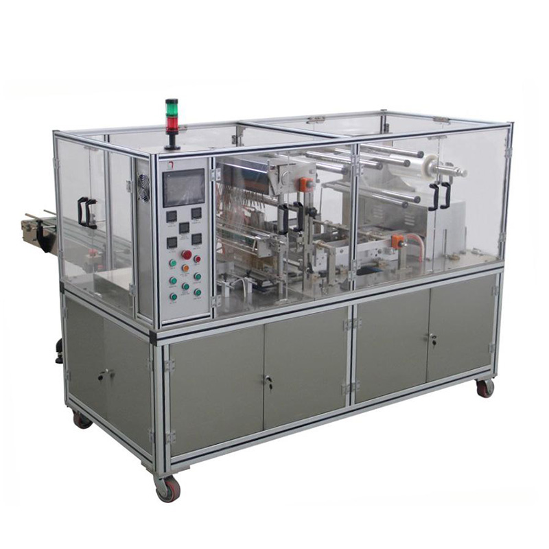 XT-SW650 Type Adjustable Cellophane Tri-dimensiona Overwrapping Machine (With Tear Tape)