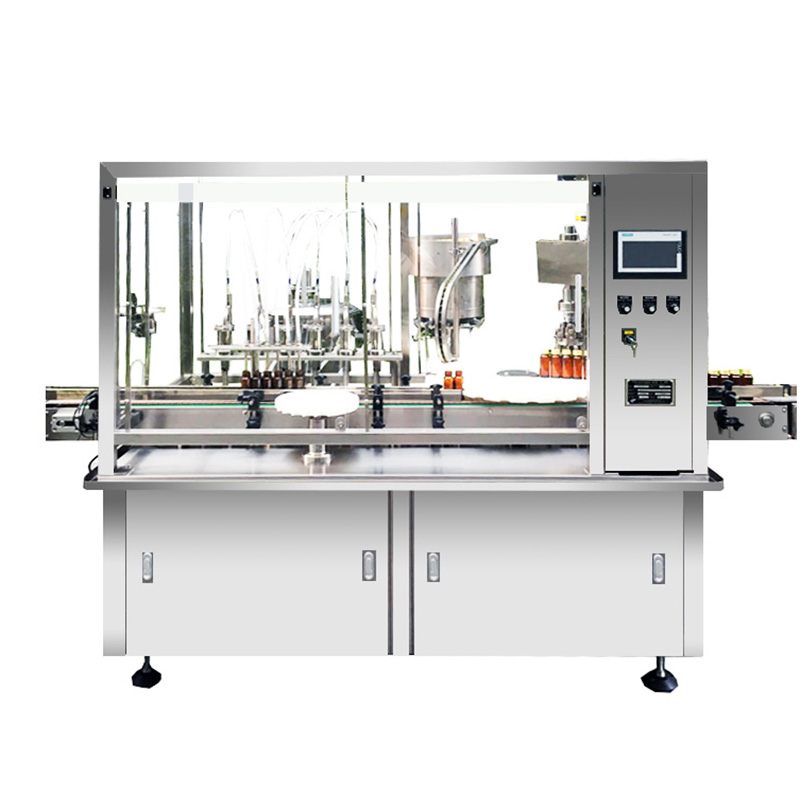 XT-DPA Essential oil Filling Plugging and Capping Machine