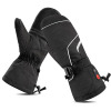 Winter Outdoor Sports Microfiber Softshell Touchscreen USB Rechargeable Ski Heated Gloves SD81E