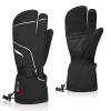 Best Selling Product Winter Unisex Electric Rechargeable Snowboarding Ski Heated Gloves SHGS66G