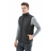 Thermal Heat Vests Jackets Unisex Winter Custom Men Black Zipper Heated Electric Heating Vest With Battery Pack SHV10