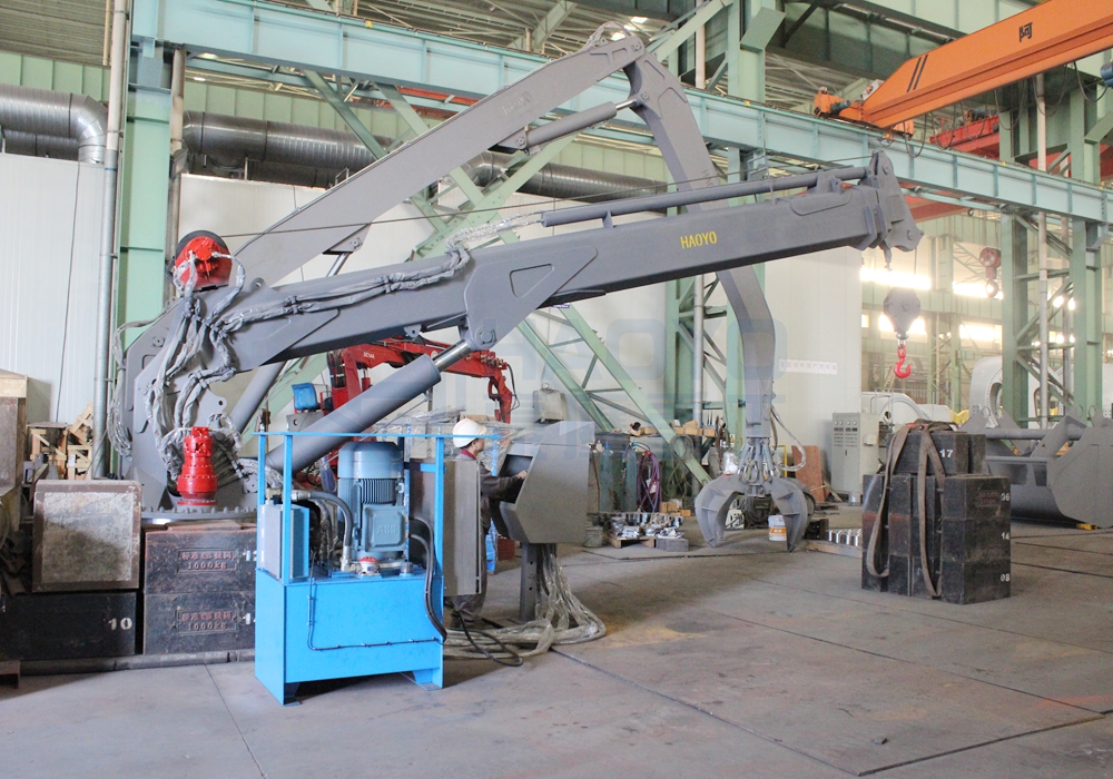 6.6T12M Telescopic Boom Marine Crane
