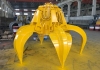 3cbm Orange Peel Hydraulic Grab