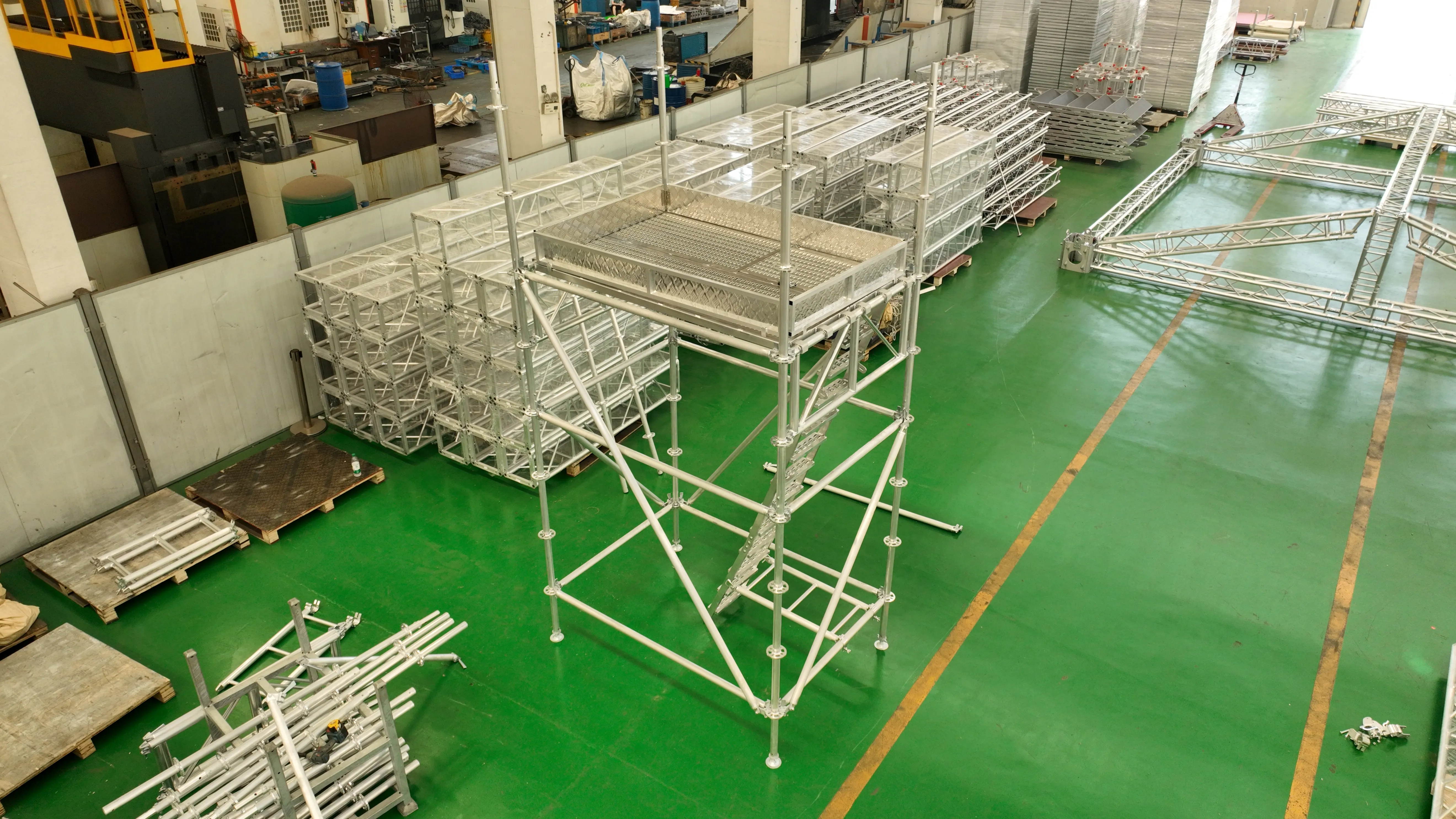 aluminum alloy ringlock scaffolding