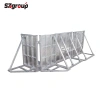 Heavy-Duty Foldable Aluminum Crowd Control Barrier for Concerts, Festivals and Live Events