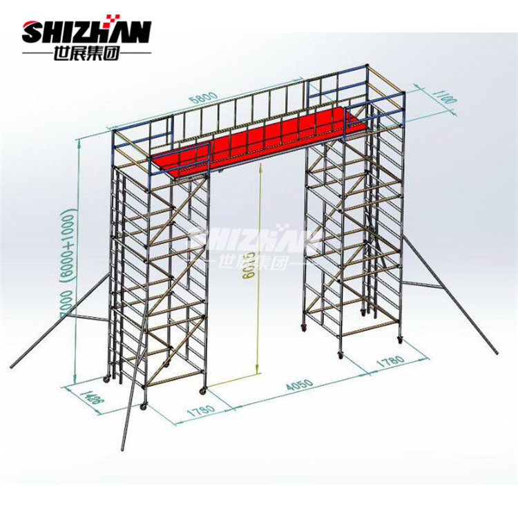 Moving Scaffold Bridge