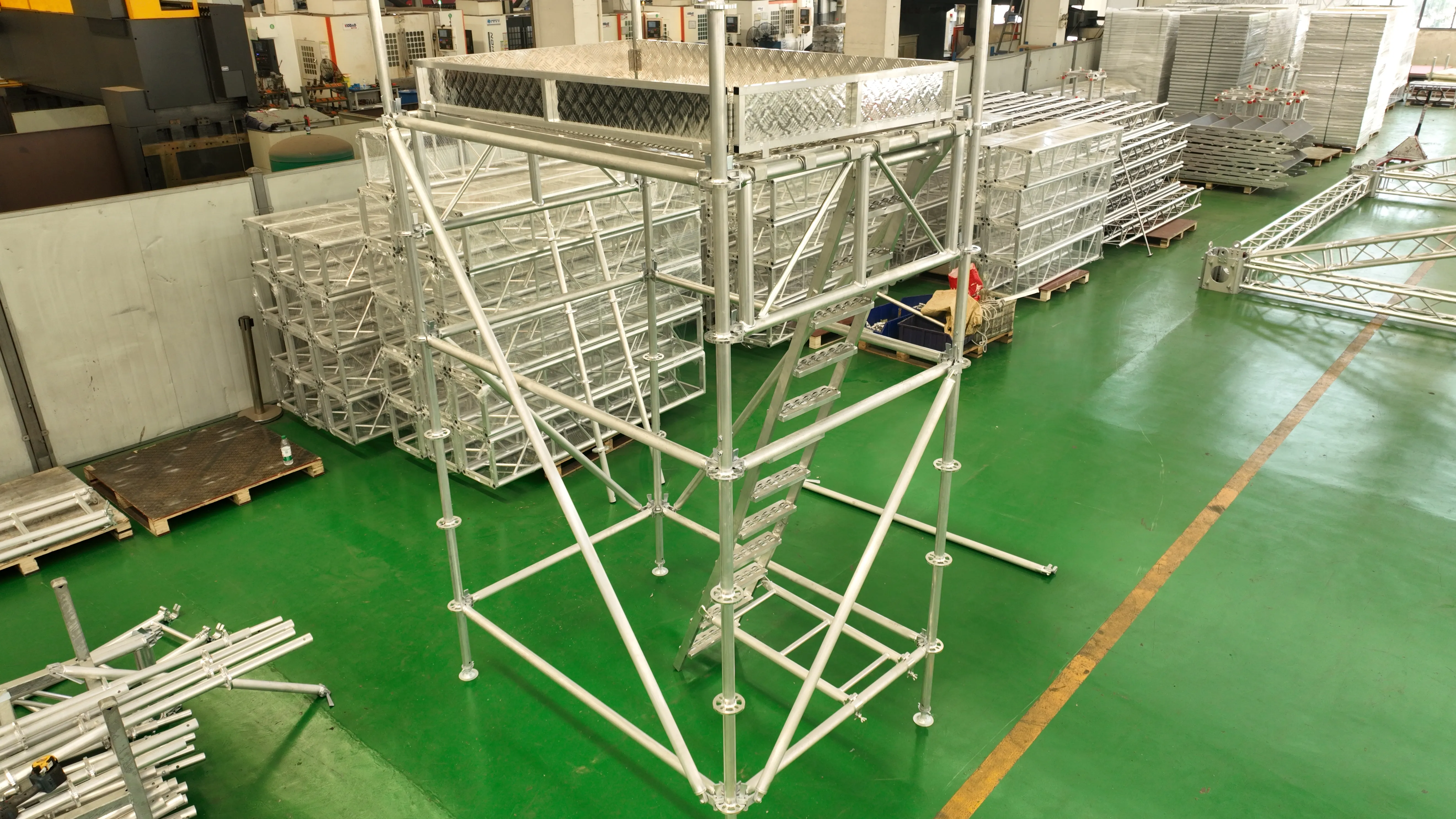 aluminum alloy ringlock scaffolding