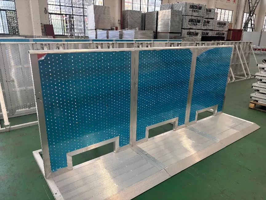 Lightweight High Strength Aluminum Mojo Barrier Anti-Explosion Stage Safety Barrier