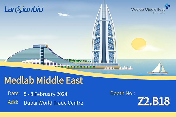 Medlab Middle East 2024 in Dubai——أول معرض في بداية العام.