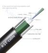 GYXTW 2-24 Core  Corrugated Steel Armored Central Loose Tube Optic Fiber Outdoor Cable