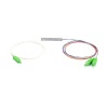 1x2 PLC Splitter, Steel tube type, SM 900μm, SC/APC
