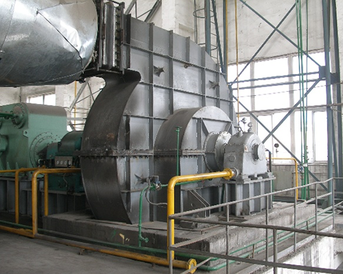 Converter primary dust removal fan