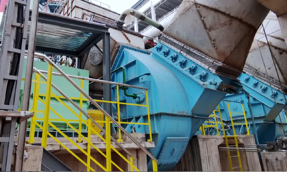 Six Customized Yellow Phosphorus Flue Gas Booster Fans for Wengfu Group