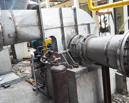 Gas booster fan