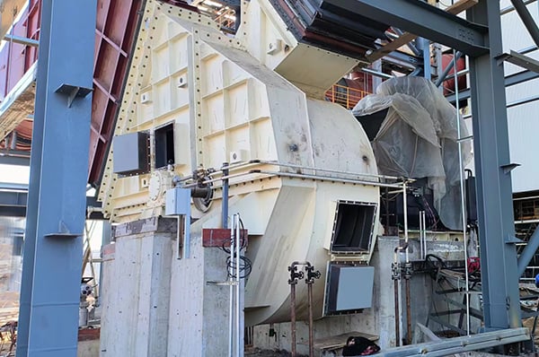 Centrifugal fan for small-scale waste-to-energy incineration plants