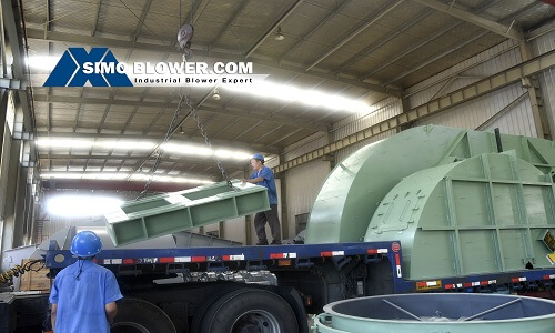 induced draft centrifugal blower fan