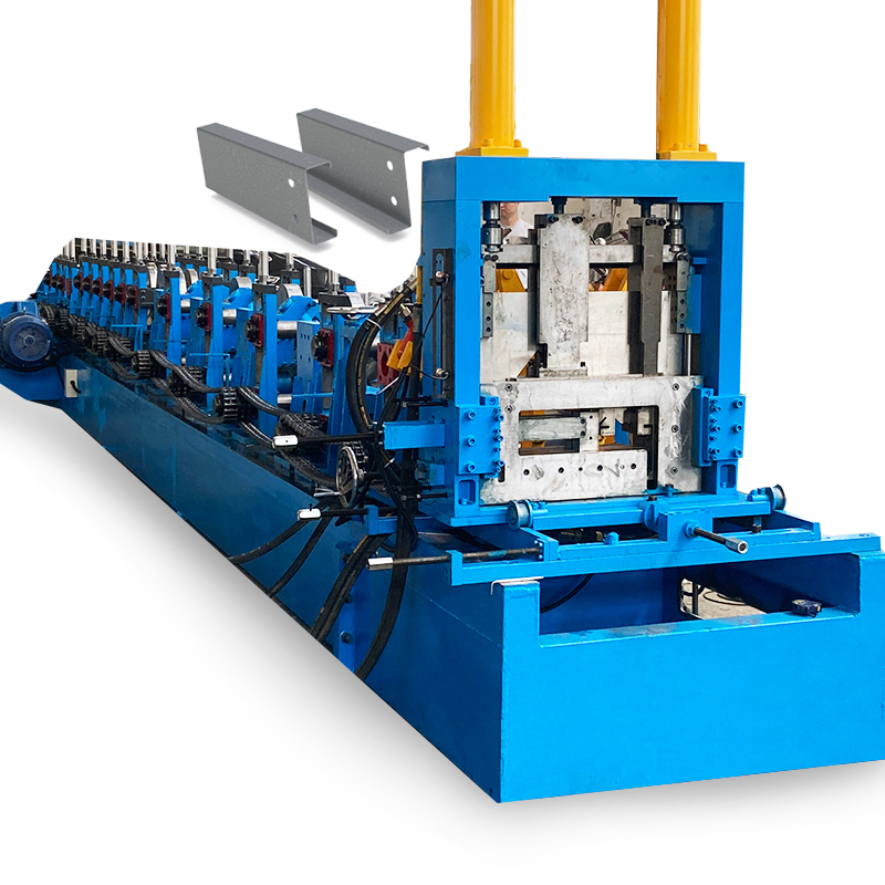 Full Automatic C Z Purlin Machine Steel Metal Former Frame & Purlin Machines