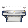GS-CE152 Fully Auto Computerized Flat Jacquard Sweater Collar Cuff Knitting Machine