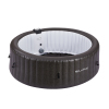 INFLATABLE SPA WITH PVC - ROUND - 6 PERSONS -BLACK