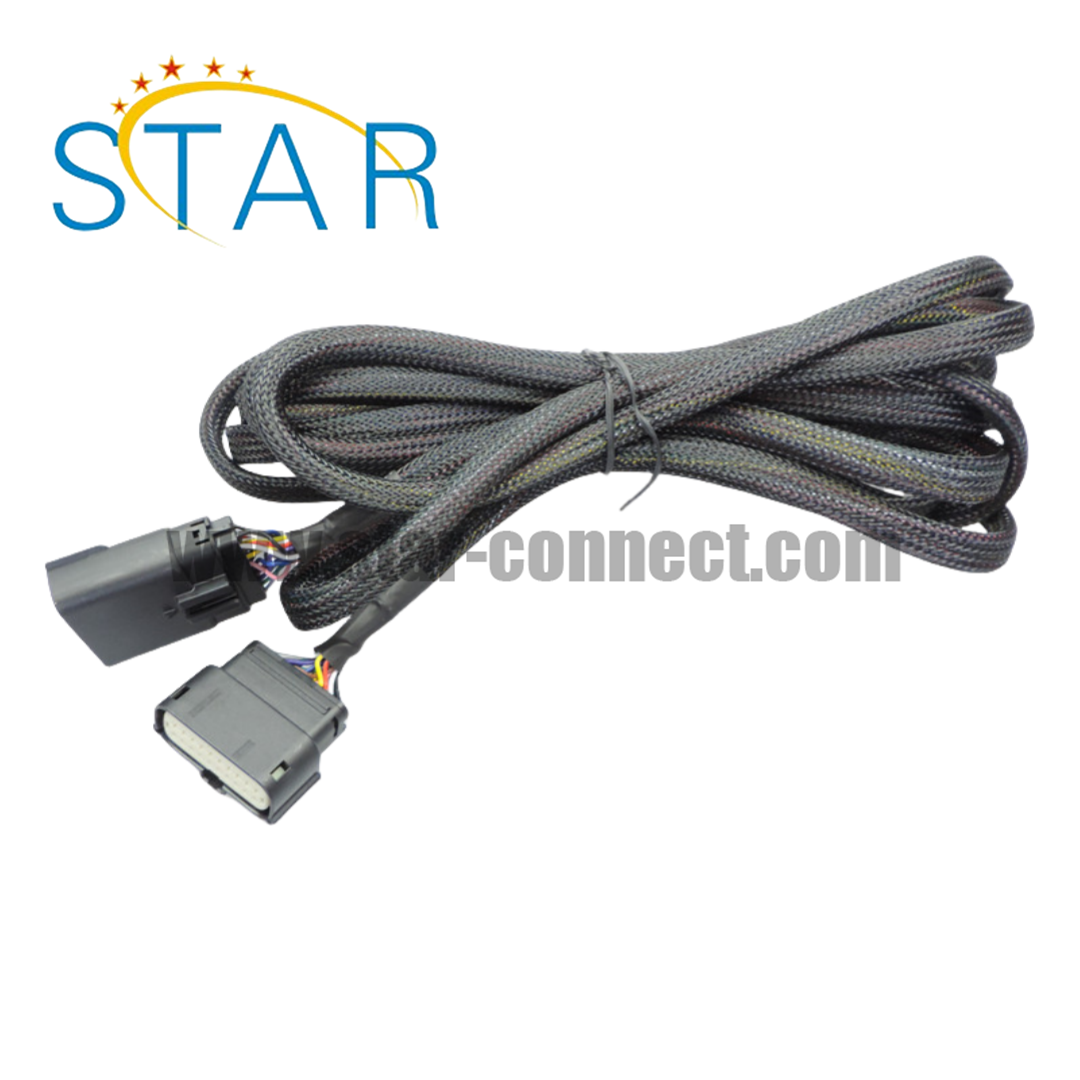 16P Molex MX1.5 female to male wire harness