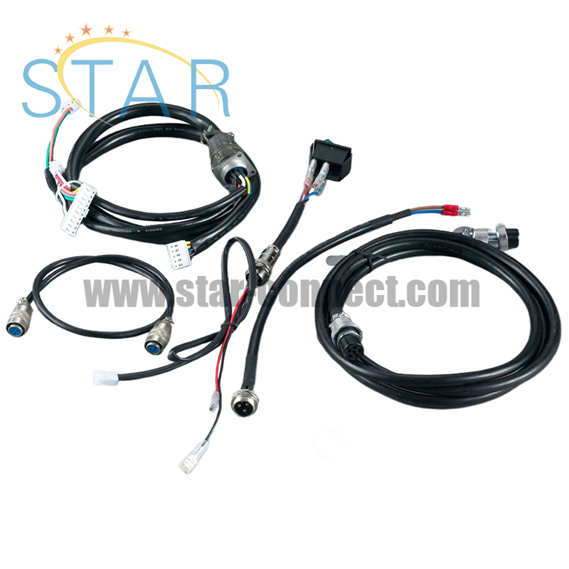 Medical GX12 GX16 GX30 Wire Harness