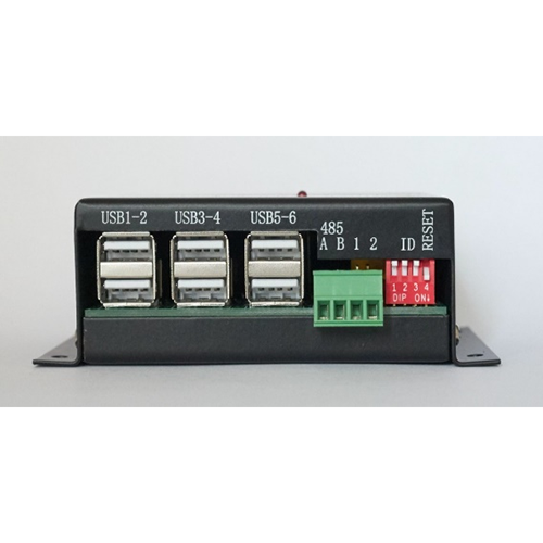 智能认证USB防插拔采集装置SV-USB-API（有线6个接口）