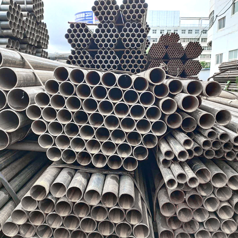 erw carbon welded steel round tube