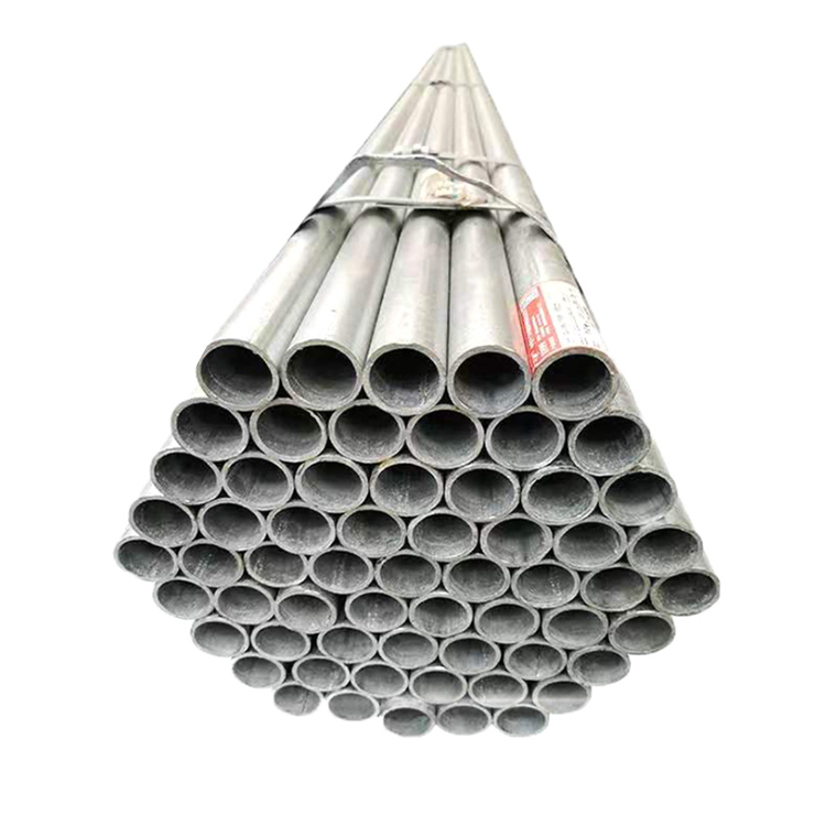 galvanized hot steel round tube