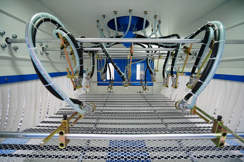Automatic Conveyor Sand Blasting Machine