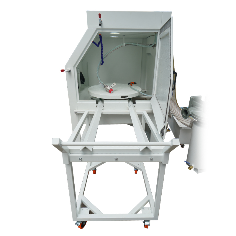 wheel sand blasting machine