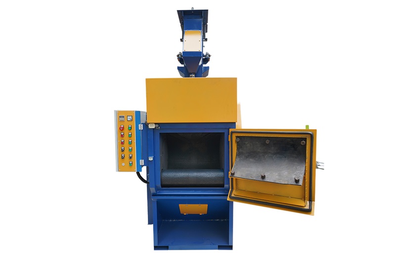Máquina de granallado automática de cinta giratoria