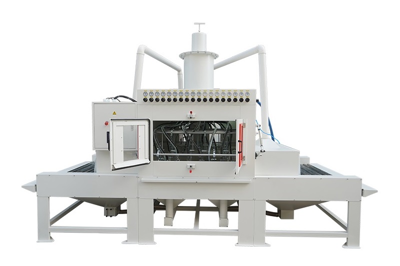 Roller Conveyor Automatic Sand Blasting Machine