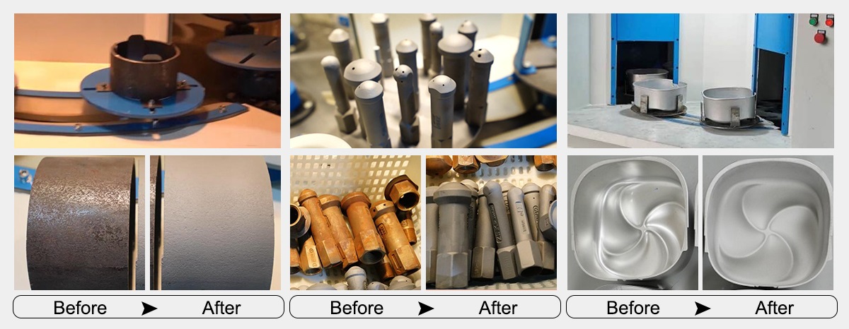 automatic sandblasting application