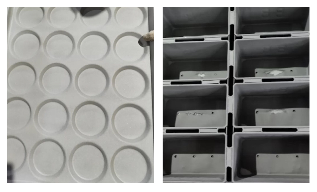 sandblasting bakeware