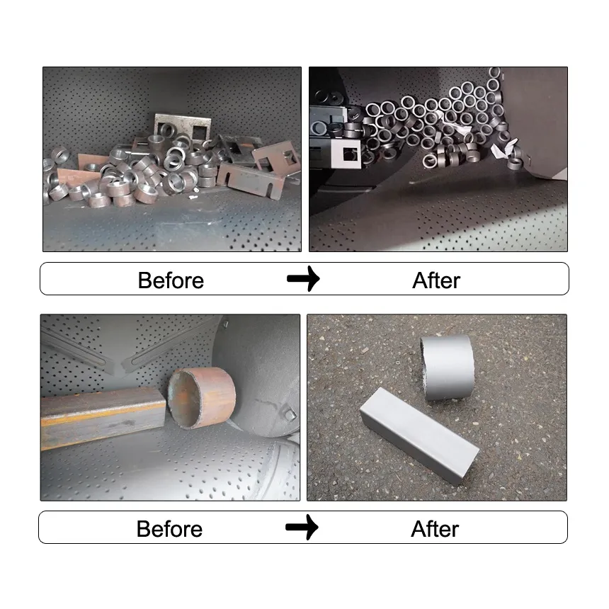 tumble shot blasting applications