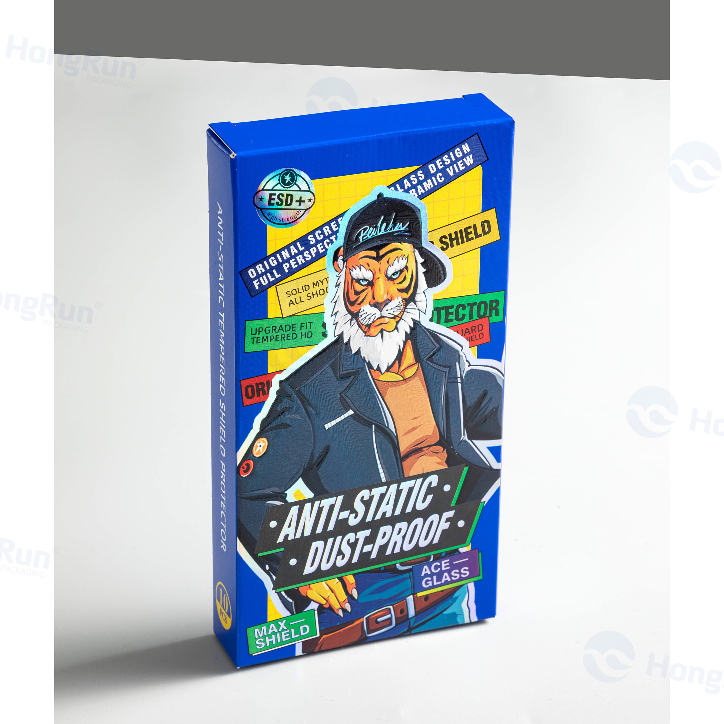 Gold and silver cardboard color box manufacturer, company ...