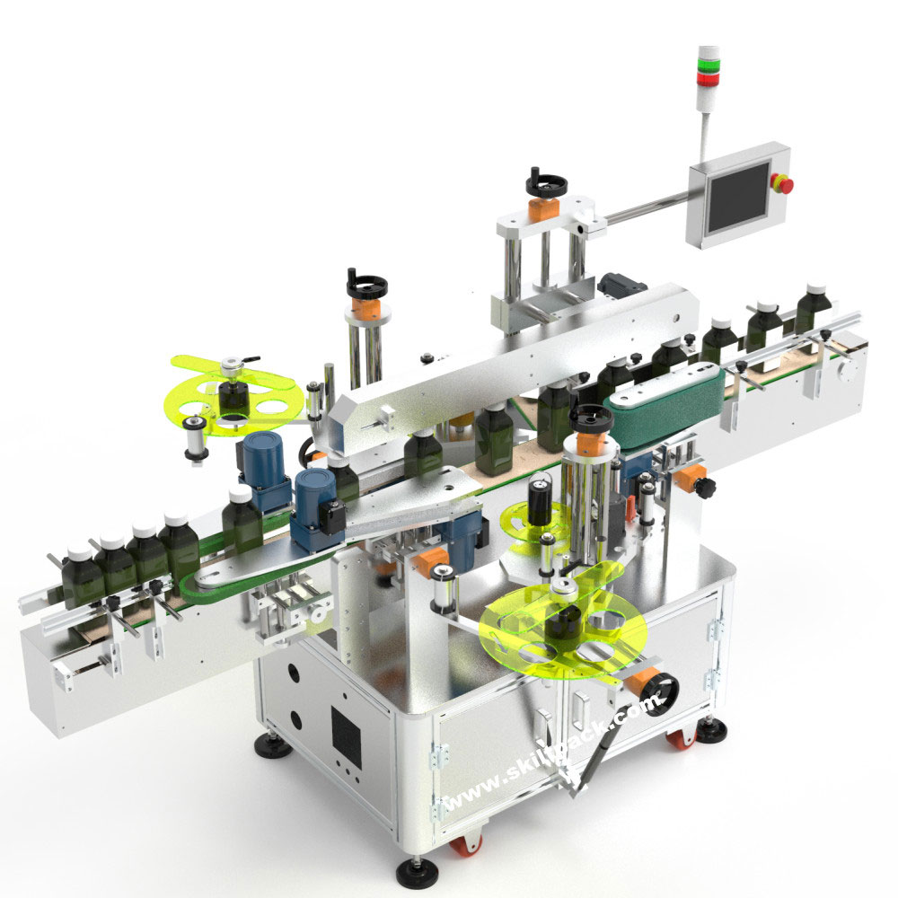 Daily Chemical Auto Sticker labeling machine l SKILT Machinery
