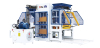 QT10 Concrete Brick Machine