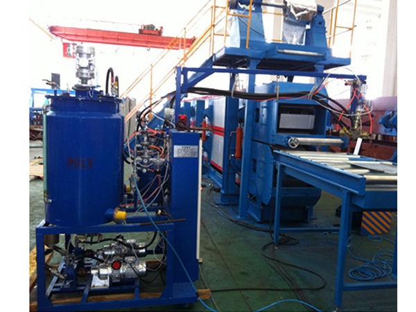 Garage Door Panel Continue Production Line Embossing Machine