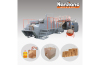 WFD-550 Fully Automatic Roll Fed Paper Bags With Twisted Handle Machine